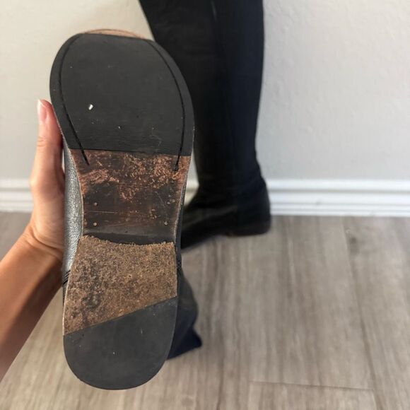 Frye black tall boots leather - Picture 7 of 7